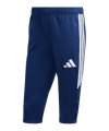 adidas Tiro 26 League 3/4 Pantalon d'entraînement Bleu Foncé