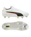 PUMA KING 20 Ultimate Mx SG Unleash Weiß F01
