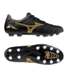 Mizuno Morelia Neo IV Pro FG Aurum Schwarz Gold F50