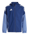 adidas Tiro 25 Competition giacca antipioggia  bambini blu