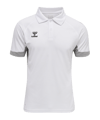 Hummel Lead Functioneel Poloshirt Wit F9001  