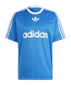 adidas Originals Adicolor Poly T-Shirt Blau Weiss - blau