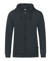 JAKO Organic Kapuzenjacke Grau F830