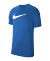 Nike Park 20 Swoosh T-Shirt Kids Blauw Wit F463 