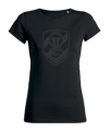 11ts Academy Women Shirt Allblack Schwarz