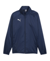 PUMA teamGOAL Allwetterjacke Blau Weiss F06