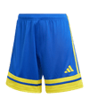 adidas Squadra 25 Korte Broek Dames Blauw  