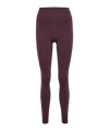 Hummel Tif Seamless HW Tight Damen Braun F8016