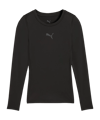PUMA teamLIGA26 Baselayer LS T-shirt Kids Nero C03 
