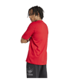 adidas Originals Adicolor Trefoil T-Shirt Rot - rot