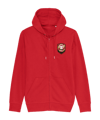 Sweat à capuche zippé 11Teamsports Academy Brustlogo rouge