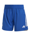 adidas Tiro 23 Match Korte Broek Dames Blauw Wit  