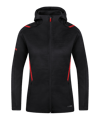 JAKO Jas met capuchon Zwart K502 