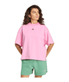 adidas 3 Stripes Studio T-Shirt Femmes Rose