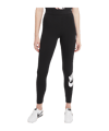 Nike Essentials Leggings Damen Schwarz Weiss F010