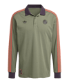 adidas FC Bayern München Icon Long Sleeve Polo Grün - gruen