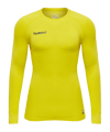Sweatshirt Hummel First Performance jaune F5269 