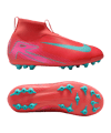 Nike Jr Air Zoom Mercurial Superfly X Academy AG Mad Energy Kids Rot F800