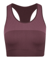 Hummel Yoga Seamless Crop T-Shirt Damen Braun F8016