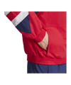adidas Ajax Amsterdam Icon Tracktop Jacke Rot - rot