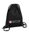 11ts Academy Gymbag Lettering Schwarz