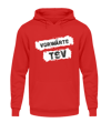 Tsvsho Hoody Vorwärts W rosso