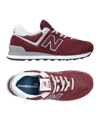 New Balance 574 Rot Weiss FEVM