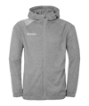 Kempa Ambition 28 Giacca con cappuccio Kids Grigio C31