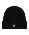 Obey Mid Icon Patch Cuff Beanie Schwarz - schwarz