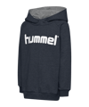 Hummel Cotton Logo Hoody Kids Grau F8571