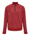 Hummel hmlLEAD HalfZip Sweatshirt Kids Rot F3062