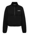 Hummel Tech Fleece Boxy Half Zip Sweatshirt Dames Zwart K2001