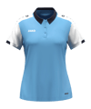 JAKO Dynamic Polo Damen Blau F431