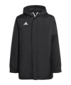 adidas Entrada 22 Stadium Jacke Kids Schwarz
