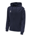 Hummel hmlCORE XK giacca con cappuccio  blu F7026