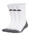 adidas Performance Crew 3er Pack Sokken Wit 