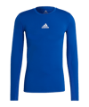 adidas Techfit Shirt langarm Blau