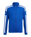 adidas Squadra 21 Trainingsjack Kids Blauw Wit  