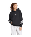 adidas Future Icons 3S Hoody Damen Schwarz - schwarz