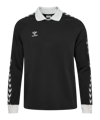 hummel Root Polo Langarm Schwarz F2001