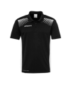 Uhlsport Goal Poloshirt Zwart Wit F01  