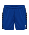Hummel hmlAUTHENTIC PL pantaloncini donna  blu F7045