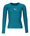 PUMA Liga Baselayer Warm Shirt Lange Mouwen Kids Blauw F27