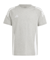 adidas Tiro 24 T-Shirt Kids Grau Weiss
