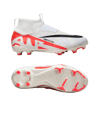 Nike Jr Air Zoom Mercurial Superfly IX Pro FG Ready Kids Rot Weiss Schwarz F600