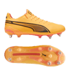 Chaussures PUMA KING Ultimate MxSG orange noir F04 