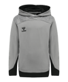 Hummel hmlLEAD Poly Hoody Kids Grau F2006
