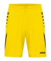 JAKO Challenge Short Damen Gelb Schwarz F301