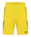 JAKO Challenge Short Damen Gelb Schwarz F301