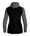 JAKO Iconic Kapuzenjacke Damen Schwarz F801 - schwarz